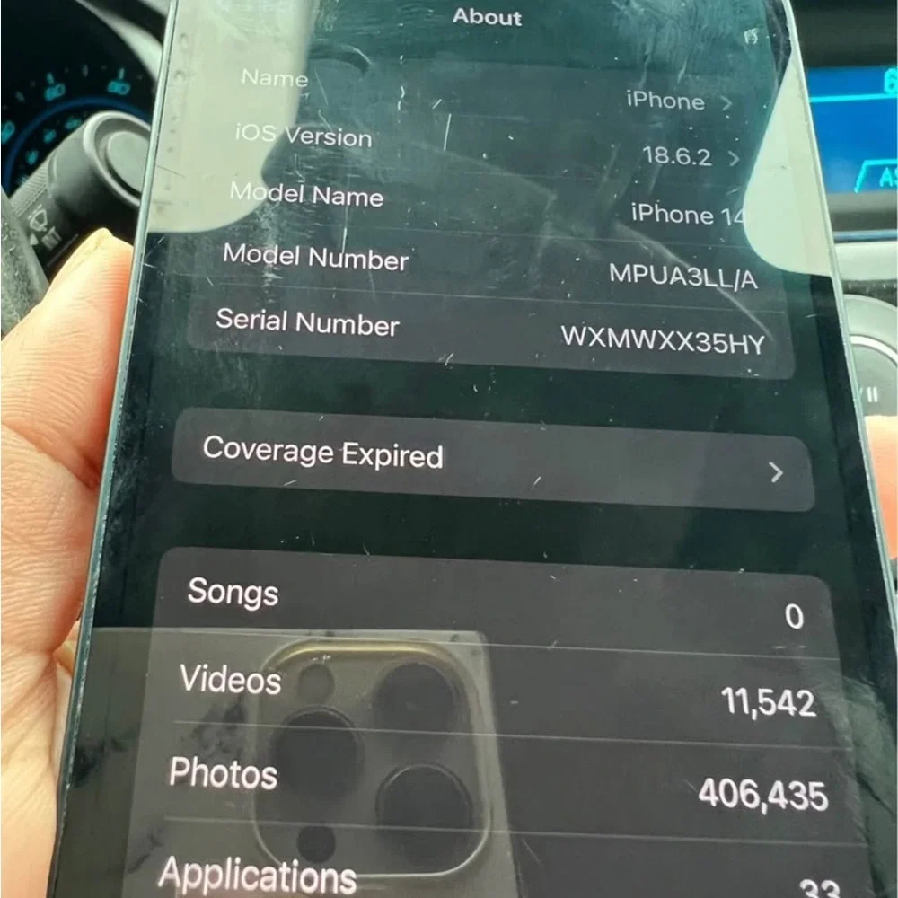 Apple iphone 14 Black 128 gb AT & T
